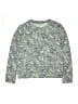 Athleta Girl Camo Green Purple Pullover Sweater Size 12 - photo 1