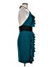 Thread Social 100% Silk Teal Cocktail Dress Size 6 - photo 4