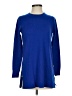W by Worth 100% Wool/laine Blue Wool Pullover Sweater Size P (petite) - photo 1