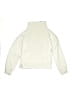 Athleta Girl Ivory Gray Turtleneck Sweater Size 8 - photo 1