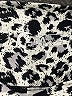Zyia Active Animal Print Black Active Pants Size 6 - 8 - photo 4