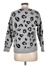 Anne Klein Animal Print Gray Pullover Sweater Size M - photo 2
