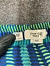 Per Se By Carlisle 100% Silk Print Blue Silk Pants Size 12 - photo 6