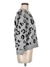 Anne Klein Animal Print Gray Pullover Sweater Size M - photo 4
