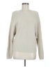 Express Solid Ivory Pullover Sweater Size M - photo 1