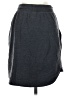 Instant Message Solid Gray Casual Skirt Size S - photo 2