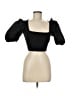 Zara Black Short Sleeve Top Size M - photo 1