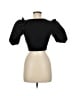Zara Black Short Sleeve Top Size M - photo 2