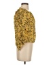 FRAME 100% Ramie Yellow 3/4 Sleeve Blouse Size XS - photo 4