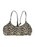 Unbranded Animal Print Tan Swimsuit Top Size M - photo 1