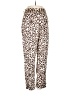 Do & Be 100% Polyester Animal Print Brown Casual Pants Size S - photo 1
