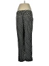 Banana Republic 100% Polyester Polka Dots Black Active Pants Size 8 - photo 2