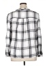 89th & Madison 100% Rayon Plaid Silver 3/4 Sleeve Blouse Size XL - photo 2
