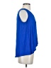 Madewell 100% Viscose Blue Sleeveless Blouse Size XS - photo 4