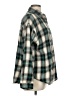 Unbranded Plaid Green Long Sleeve Blouse Size M - photo 4