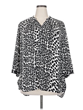 Cynthia Rowley Tjx 3/4 Sleeve Blouse