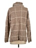 Madewell Plaid Brown Turtleneck Sweater Size S - photo 2