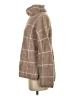Madewell Plaid Brown Turtleneck Sweater Size S - photo 5