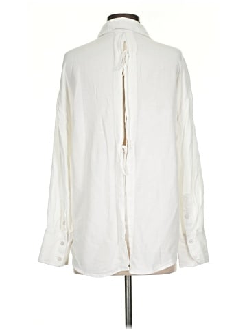 American Eagle Outfitters Long Sleeve Button-Down Shirt (view 2)