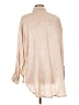 Glam Tan Long Sleeve Blouse Size L - photo 2