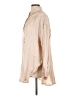 Glam Tan Long Sleeve Blouse Size L - photo 5