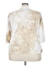 Breckenridge 100% Polyester Ivory 3/4 Sleeve Blouse Size 3X - photo 2