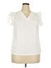 Assorted Brands Ivory Sleeveless T-Shirt Size XXL - photo 1