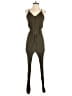 Stradivarius 100% Viscose Solid Green Jumpsuit Size S - photo 1