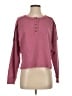 C'isa Pink Long Sleeve Henley Size S - photo 1