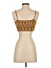 Olivaceous 100% Rayon Gold Tank Top Size S - photo 2