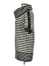 Design History Houndstooth Gray Black Turtleneck Sweater Size L - photo 5