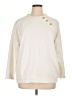 Talbots 100% Cotton Ivory Sweatshirt Size 0X (estimated) - photo 1