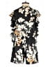 Bishop + Young 100% Polyester Floral Black Romper Size XS - photo 2