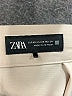 Zara 100% Polyester Solid Tan Casual Pants Size XS - photo 4