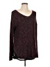 Apt. 9 Burgundy Long Sleeve Top Size L - photo 1