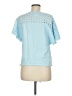 SOUTHCOTT Blue Short Sleeve Top Size Med (2) - photo 2