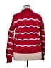 Crown & Ivy Stripes Red Pullover Sweater Size XXL - photo 2