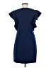 Laundry by Shelli Segal 100% Polyester Solid Blue Casual Dress Size 6 - photo 2