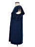 Laundry by Shelli Segal 100% Polyester Solid Blue Casual Dress Size 6 - photo 5