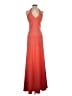 Max and Cleo Orange Cocktail Dress Size 4 - photo 1