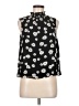 Sanctuary 100% Recycled Polyester Black Sleeveless Blouse Size M - photo 1
