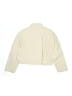Chloé 100% Cotton Solid Ivory Tan Jacket Size 10 - photo 2