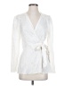 Jay Godfrey 100% Viscose Ivory Kimono Size 4 - photo 1