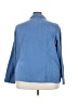 SONOMA life + style Blue 3/4 Sleeve Button-Down Shirt Size 3X - photo 2