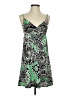 Curtsey Tropical Green Cocktail Dress Size S - photo 1