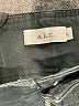A.L.C. Chevron-herringbone Gray Jeans Size 0 - photo 7