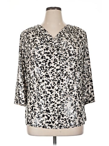 DressBarn 3/4 Sleeve T-Shirt (view 1)