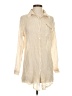 Unbranded Ivory Tan Long Sleeve Blouse Size S - photo 1