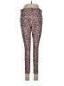 Athleta Animal Print Pink Active Pants Size 7 - 8 - photo 1