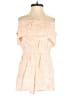 Pins and Needles 100% Rayon Hearts Orange Romper Size S - photo 1